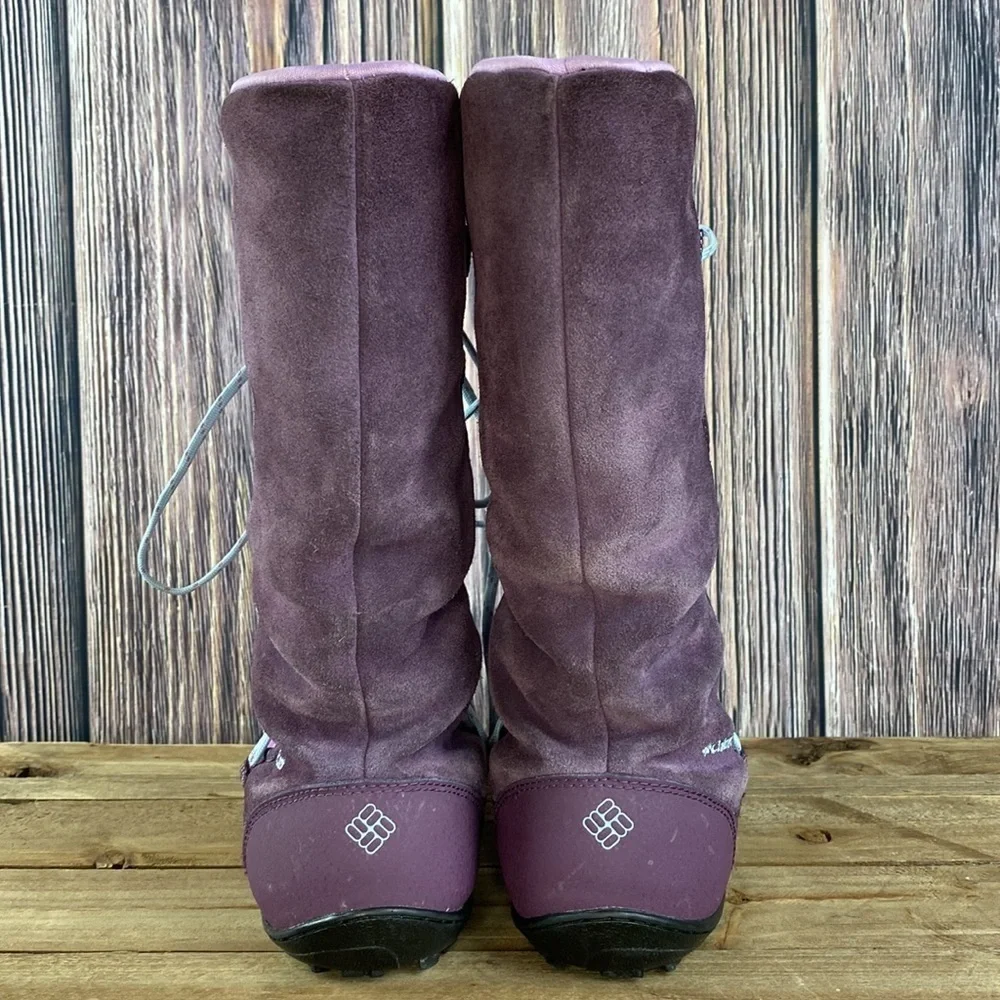 Columbia Youth Loveland Omni-Heat Snow Boot: Violet Haze, Oxogen -Size 5